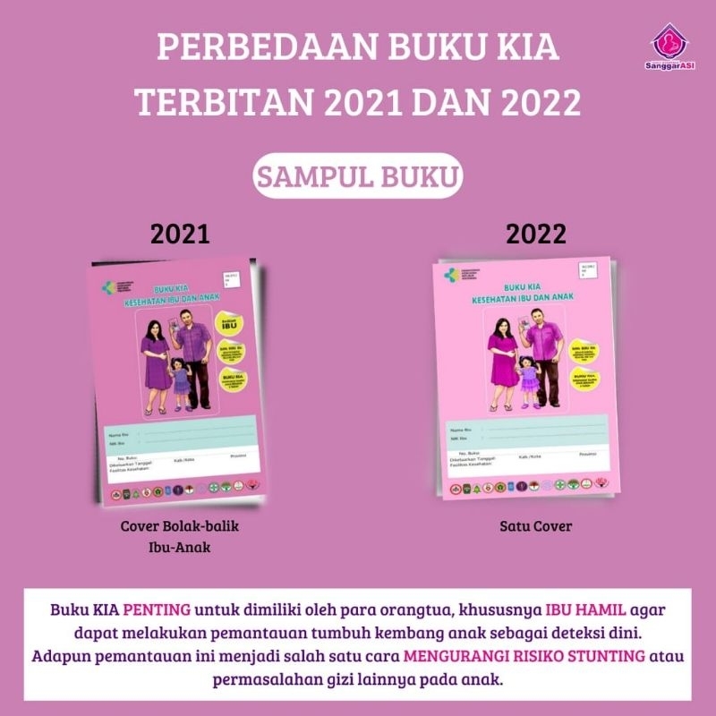 Buku KIA - Buku Pink - Buku Konsultasi Kesehatan - 2020