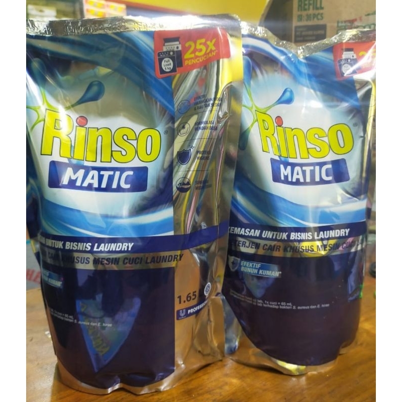 Rinso matic 1.65 liter