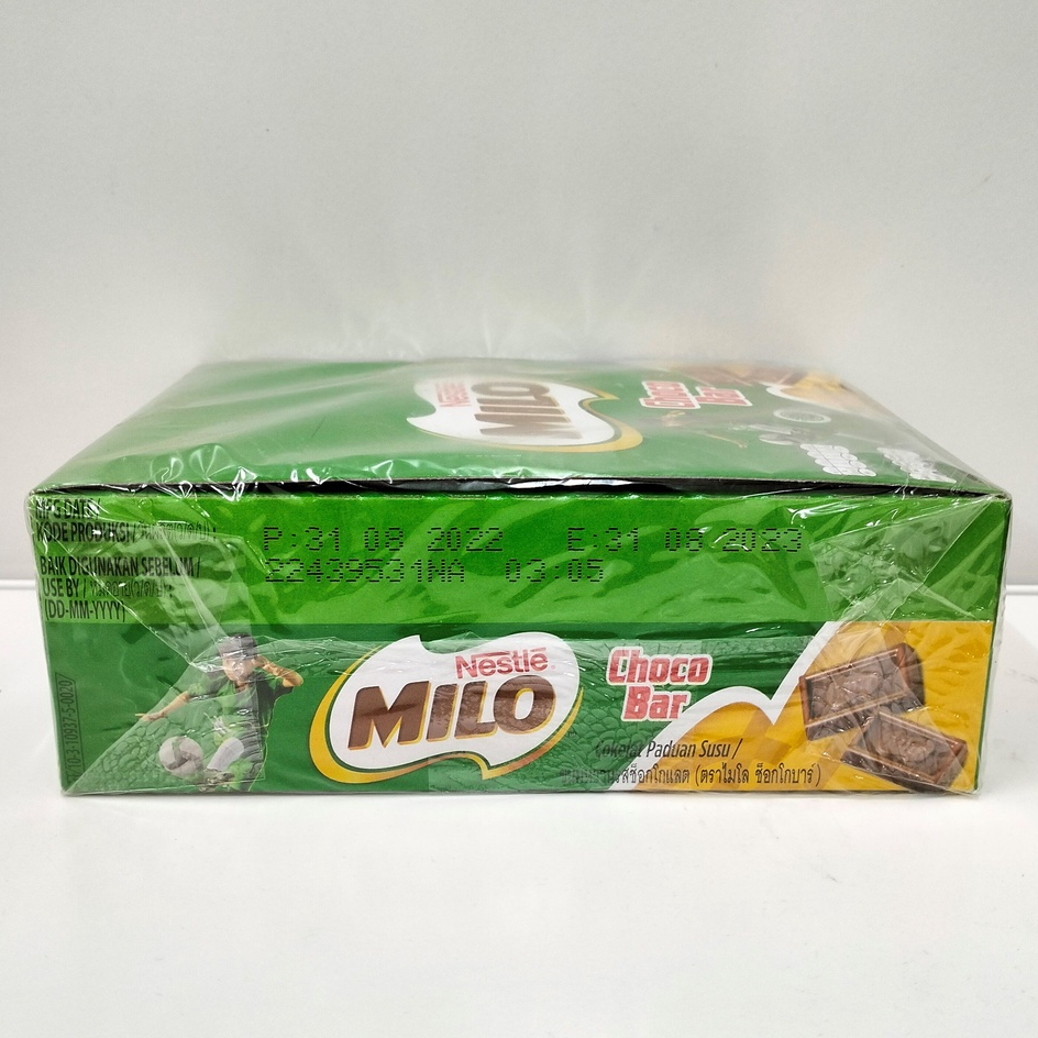 Milo choco bar box 24pcs