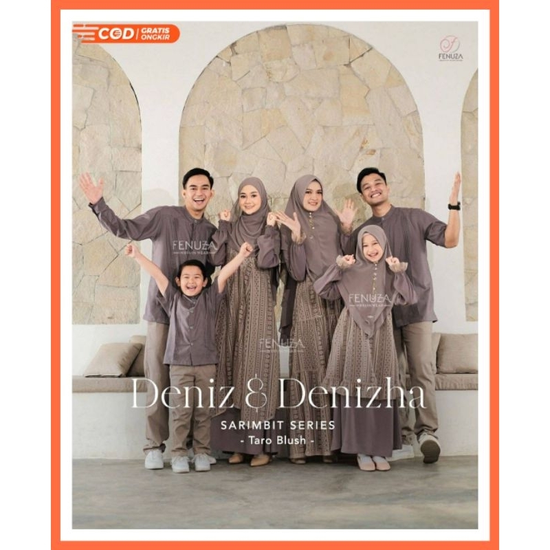 Deniz & Denizha Sarimbit Series (Gamis Anak & Koko Anak) by Fenuza Sarimbit Lebaran Sarimbit Keluarg
