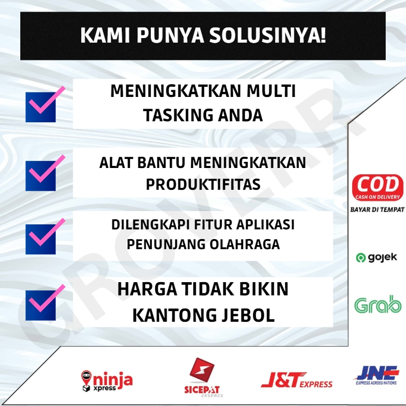 SmartWatch Smart Watch X7 Jam Tangan Pintar Sport Fitness Digital Bluetooth Layar Sentuh touch screen touchscreen Pria Wanita Anti Air Waterproof Tahan Air Dengan Pedometer Heart Rate Monitor pengukur detak jantung penghitung langkah dan kalori olahraga