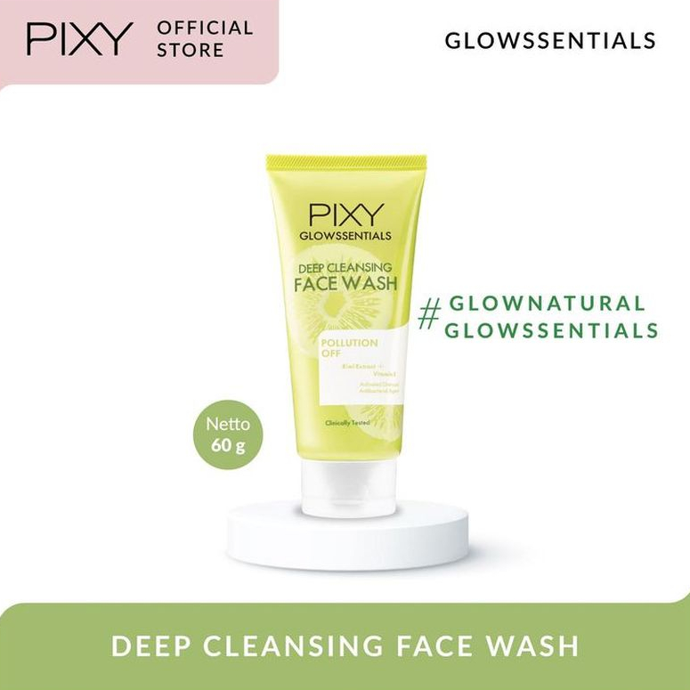 PIXY Glowssentials Deep Cleansing Face Wash Pollution Off - 60gr