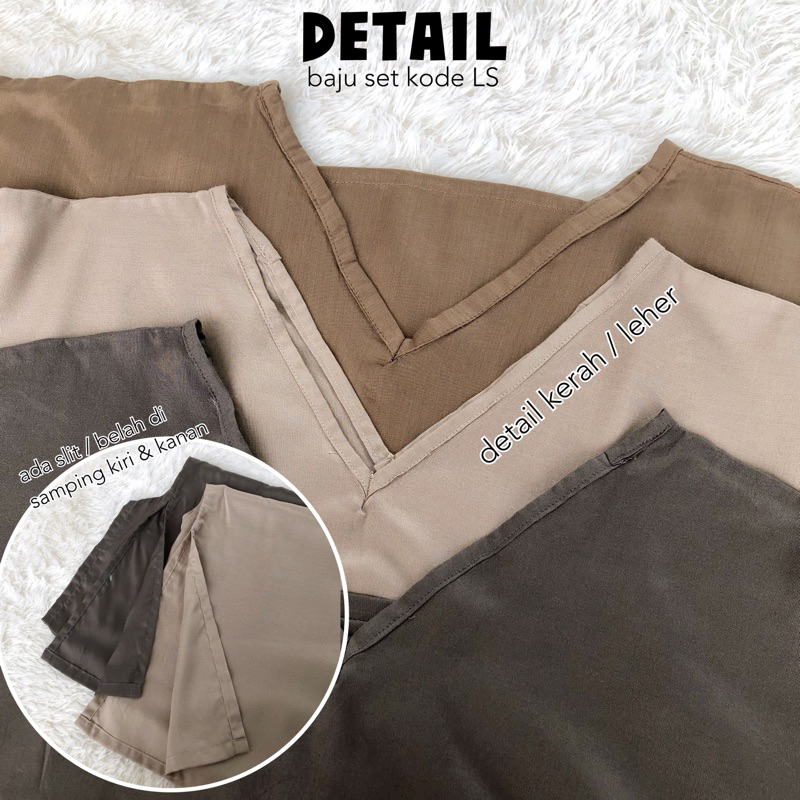 SET SANTAI kallyoutfit SETELAN BAJU CELANA PENDEK RUMAH