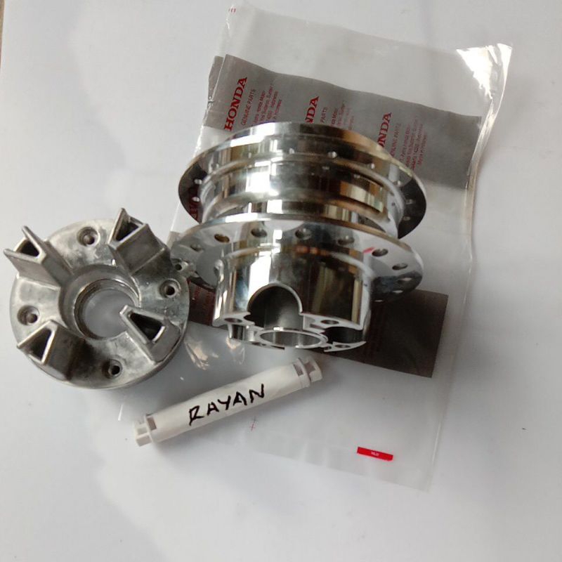 tromol belakang dobel disc + nap gir Supra x125 Blade fi cs1
