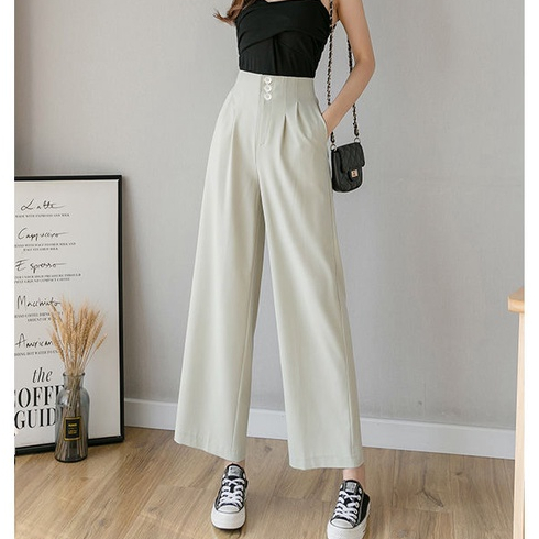 [Premium]Kulot highwaist Long Pants Celana Panjang Kulot  7269 (S/M/L)