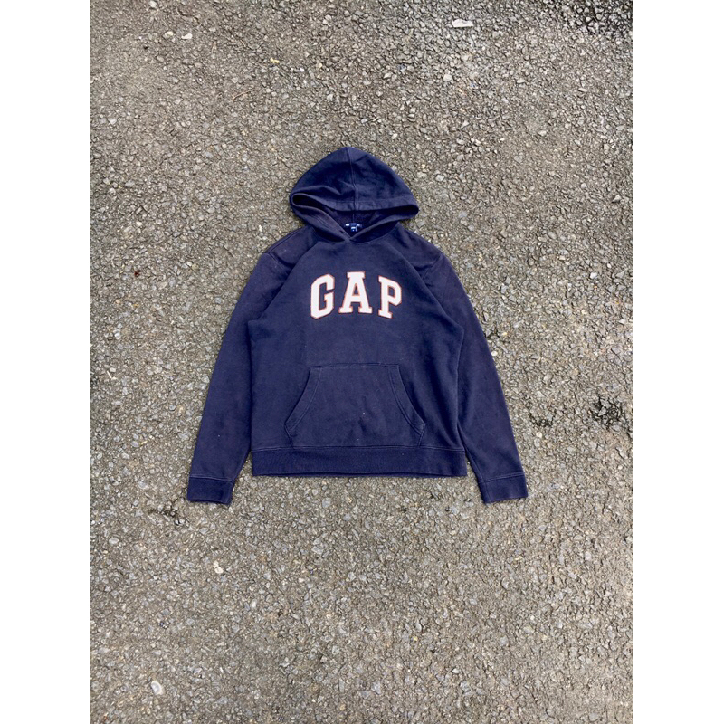 hoodie gap biru tua
