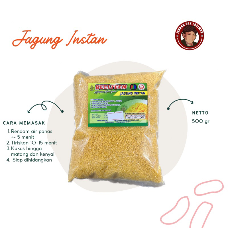 

Makanan Jadul JAGUNG|TIWUL|TIWUL HITAM|GATOT INSTAN