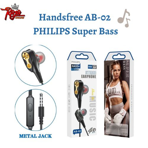 AB02 - Handsfree Philips AB02 ExtraBass Earphone