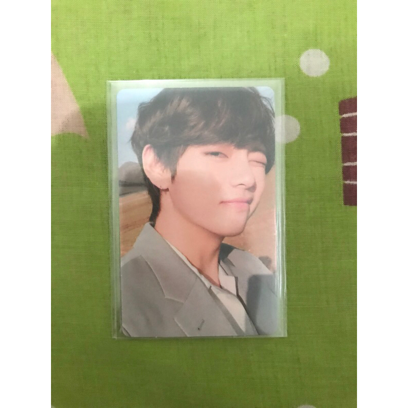photocard pc taehyung tear y
