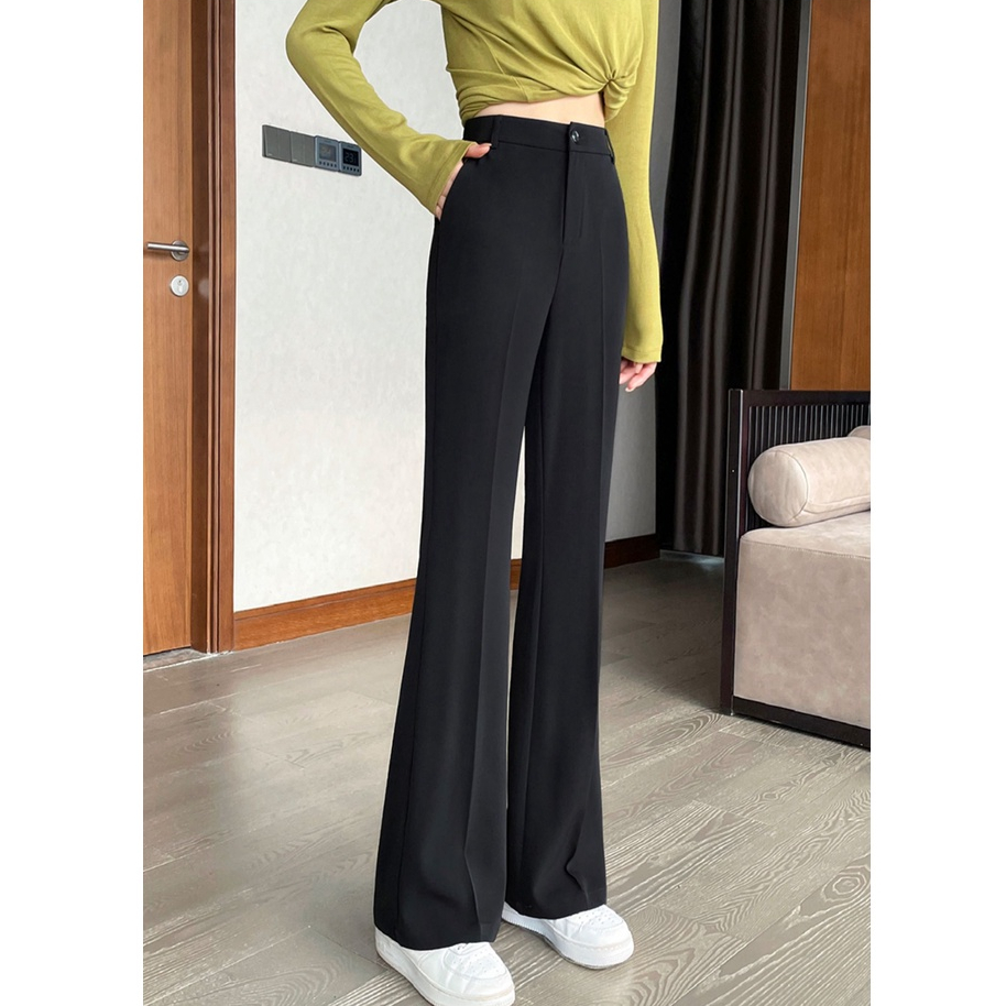 Cutbray Celana Setelan Highwaist Celana Setelan Wanita Korean Celana Kerja Wanita Kekinian