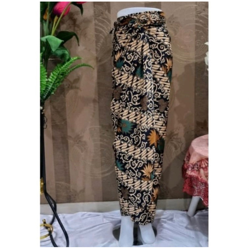 (50 Motif) Rok Lilit Batik Bawahan Kebaya Modern Rok Serut Batik Free Ring Kain Batik Floral Batik Couple Pasangan