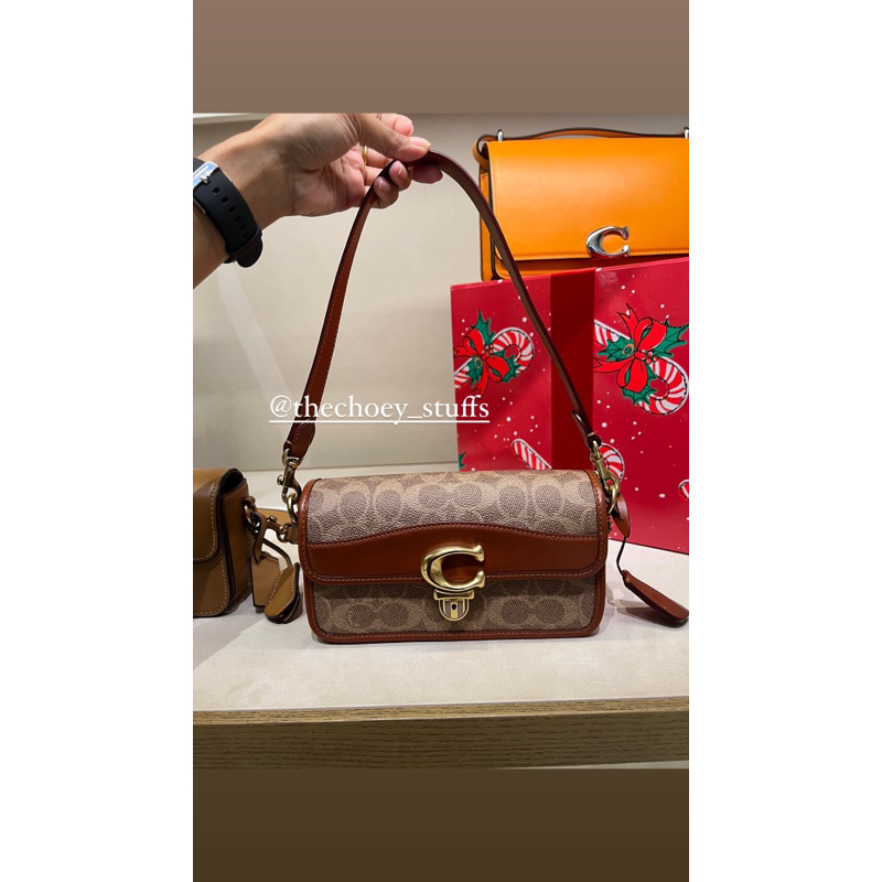 Coach Studio Baguette Tan Rust