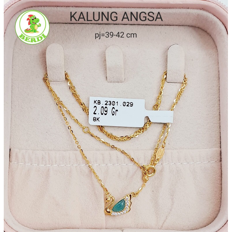 Kalung angsa puffie series kadar 375 8k