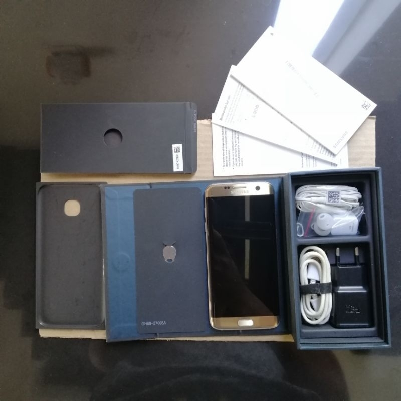 Samsung Galaxy S7 edge 4/32 RAM 4 GB 4GB ROM 32 GB 32GB 2nd second bekas ex SEIN matot mati total