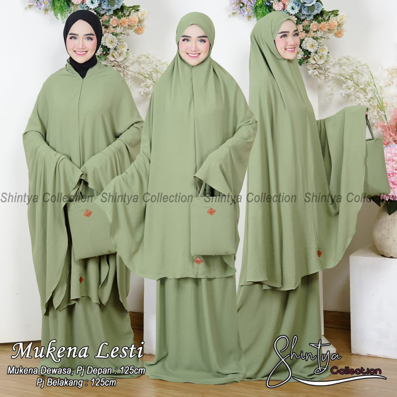 MUKENA LESTY 3 in 1 Crinkle Airflow