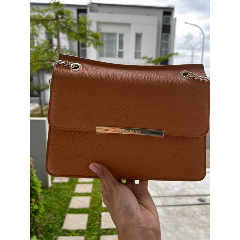 Tas Obermain peggy Satchel Camel