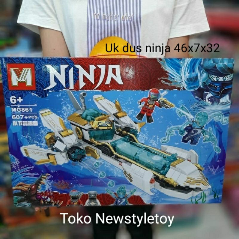 Mainan Brick Ninja Go terbaru