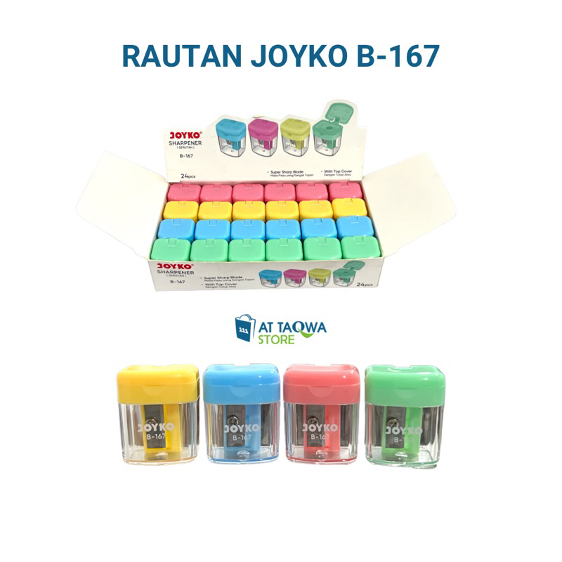 

Rautan / Serutan Pensil JOYKO B-167 - Sharpener