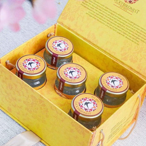 

Newluck Birdnest Sarang Burung Walet 1Box Original (5botol@120ml)