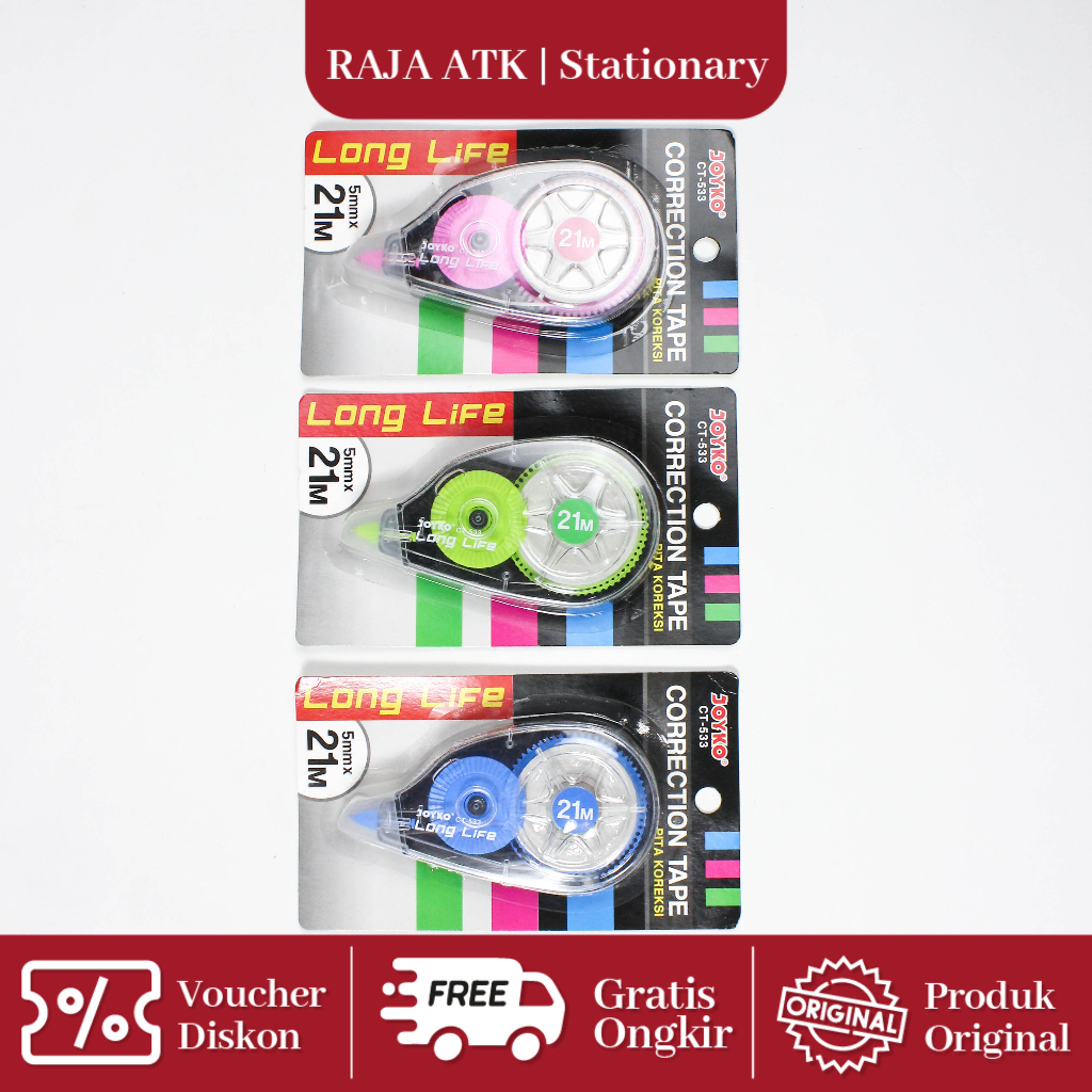 

TIPEX ROLL MURAH JOYKO CT533