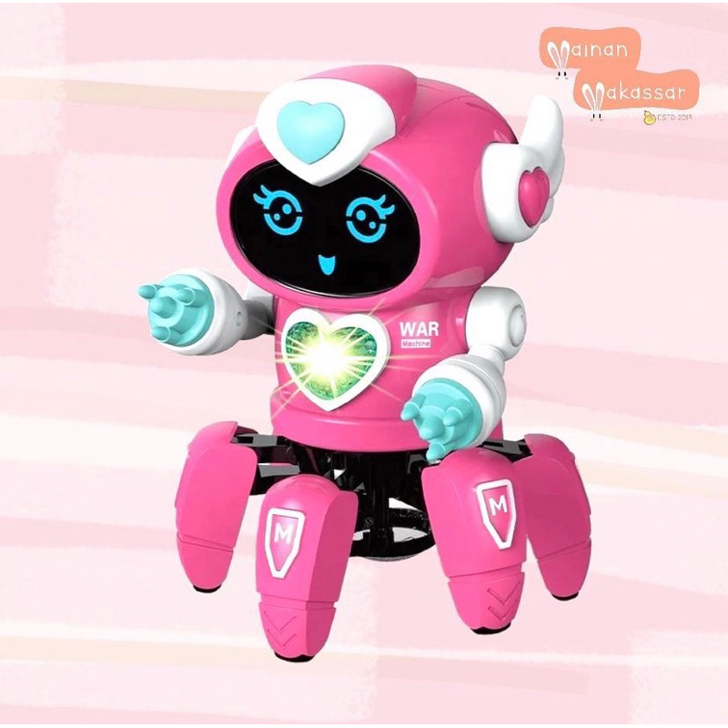 ROBOT BOT ANGEL PINK ZR142-3