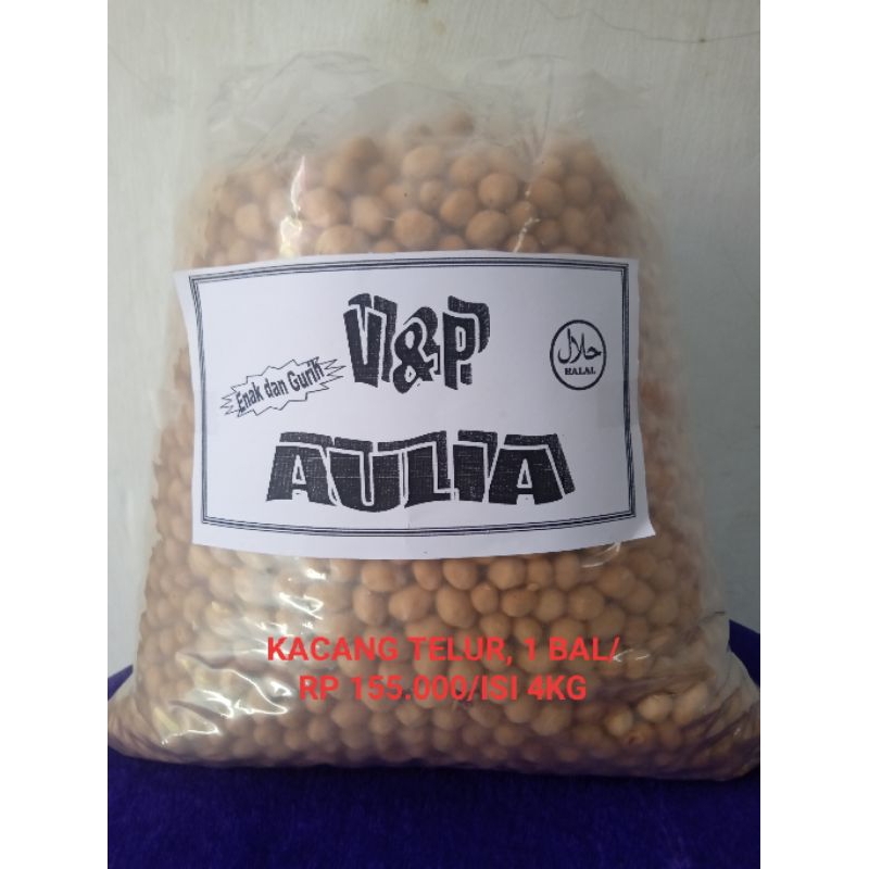 

KACANG TELUR-OVEN/1BAL/RP:155.000/ISI-4KG/KUALITAS TERJAMIN/HARGA GROSIR