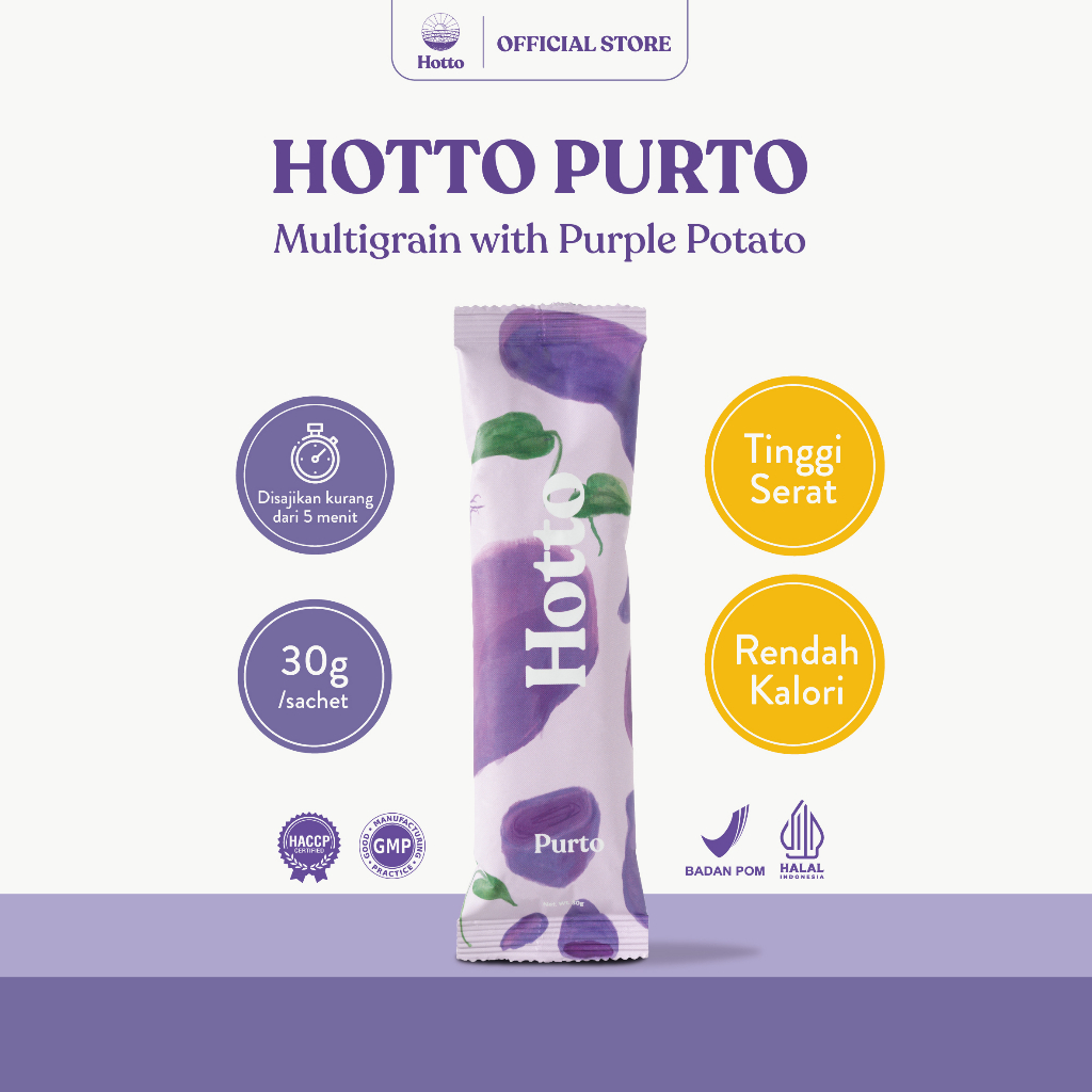 HOTTO PURTO Multigrain With Purple Potato