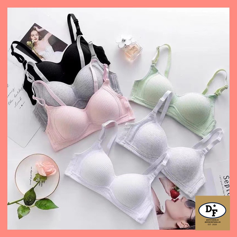 DFSTORE96.ID- Bra no spon , bh spon tipis no kawat import