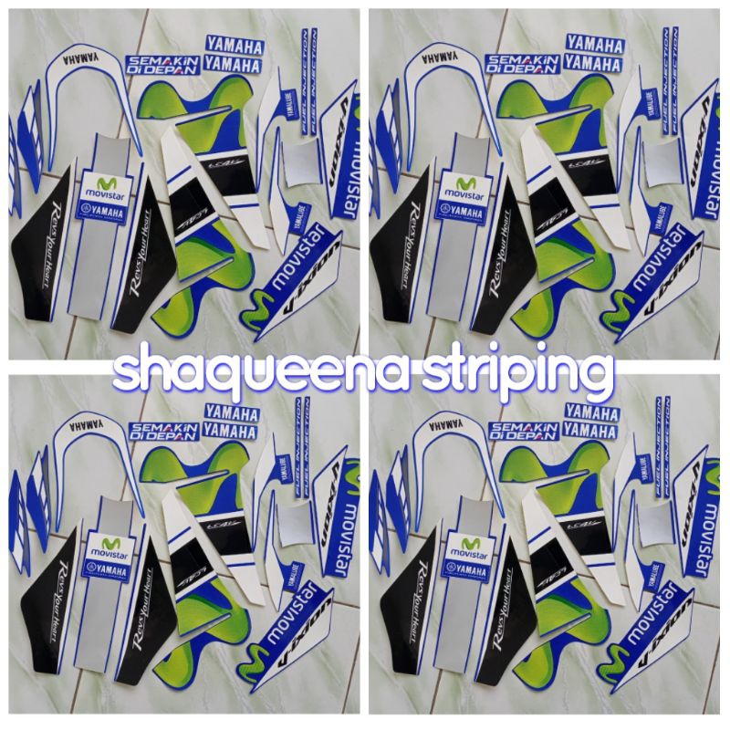 stiker striping body motor vixion movistar 2015- 2016