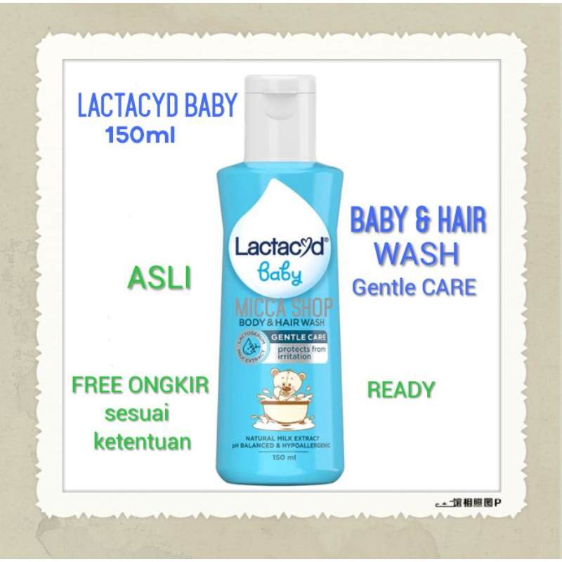 Lactacyd Baby Liquid 150ML / sabun baby / bodywash baby / sabun cair baby / body wash baby