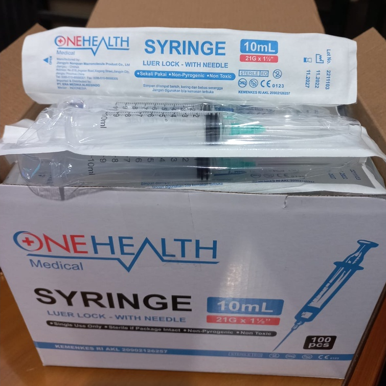 Syr 10cc Onehealth / Spuit 10ml Onehealth