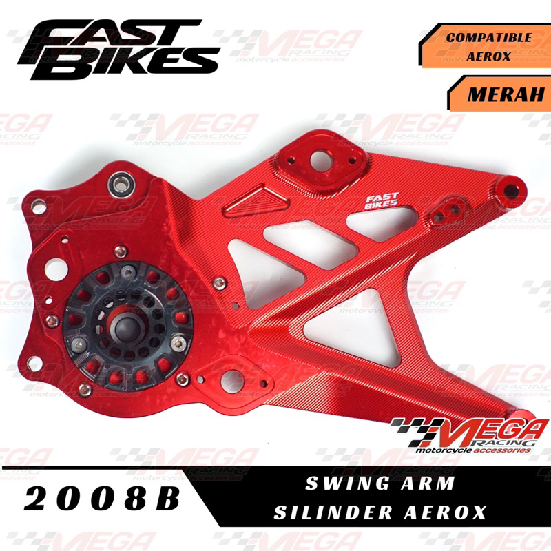 swing arm nmax plus frameslinder jalu pelindung knalpot full cnc fastbikes yamaha aerox 155 arem pnp Aerox dan Lexi