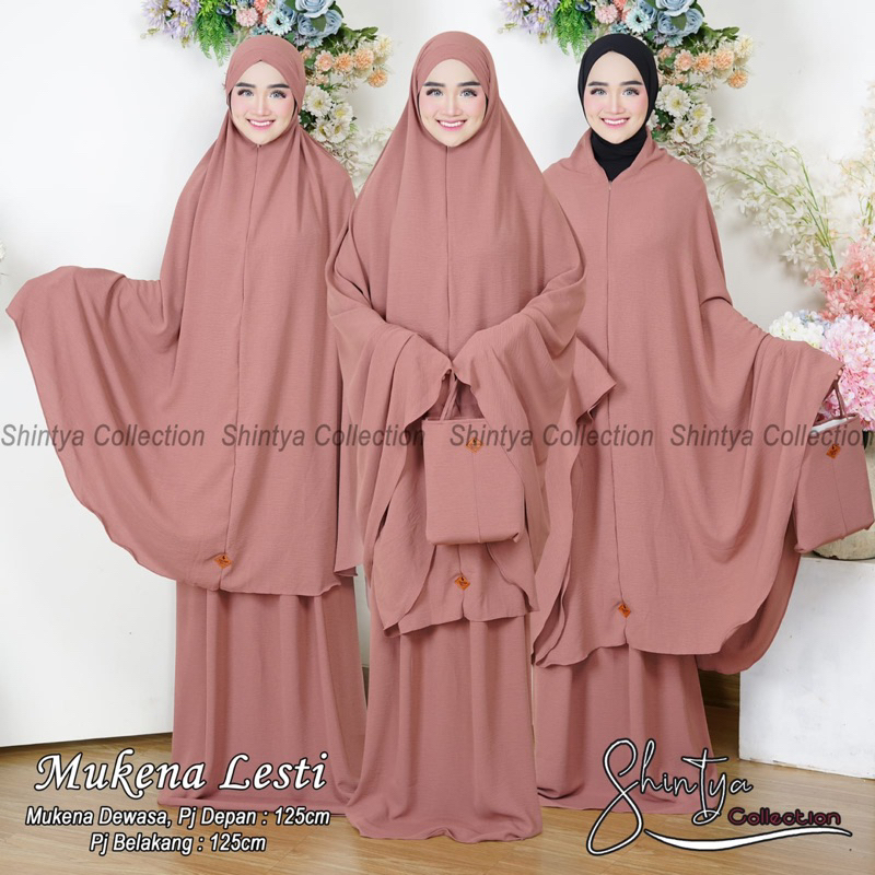 MUKENA LESTY 3 in 1 Crinkle Airflow