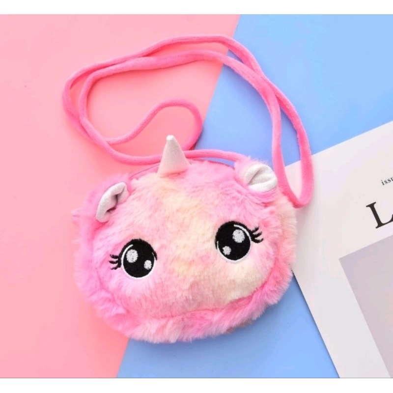 Tas Selempang Anak Perempuan Model Unicorn