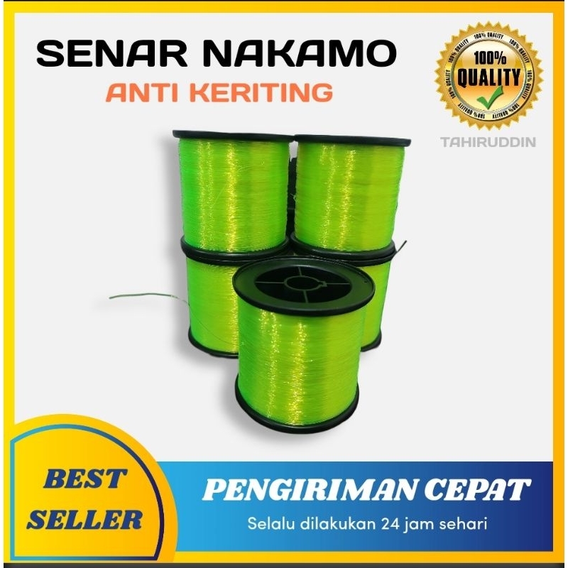 Senar Pancing NAKAMO PREMIUM. ANTI KERITING