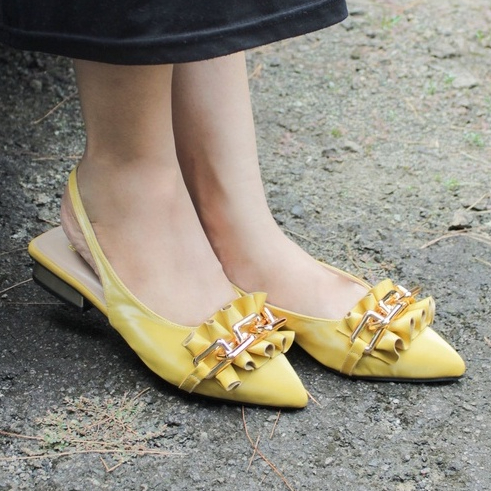 GOSHIP DONNA SANDAL WANITA MULES RANTAI SLINGBACK DR-64