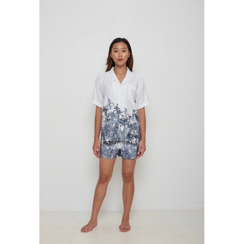 MK Pajamas Palm Lengan Pendek