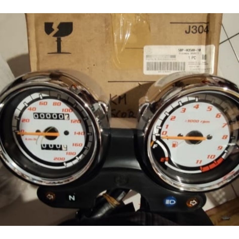 Speedometer SCORPIO Yamaha 5BP YGP Assy Kilometer Spidometer KM Komplit Speedo Spido Meter Spedomete