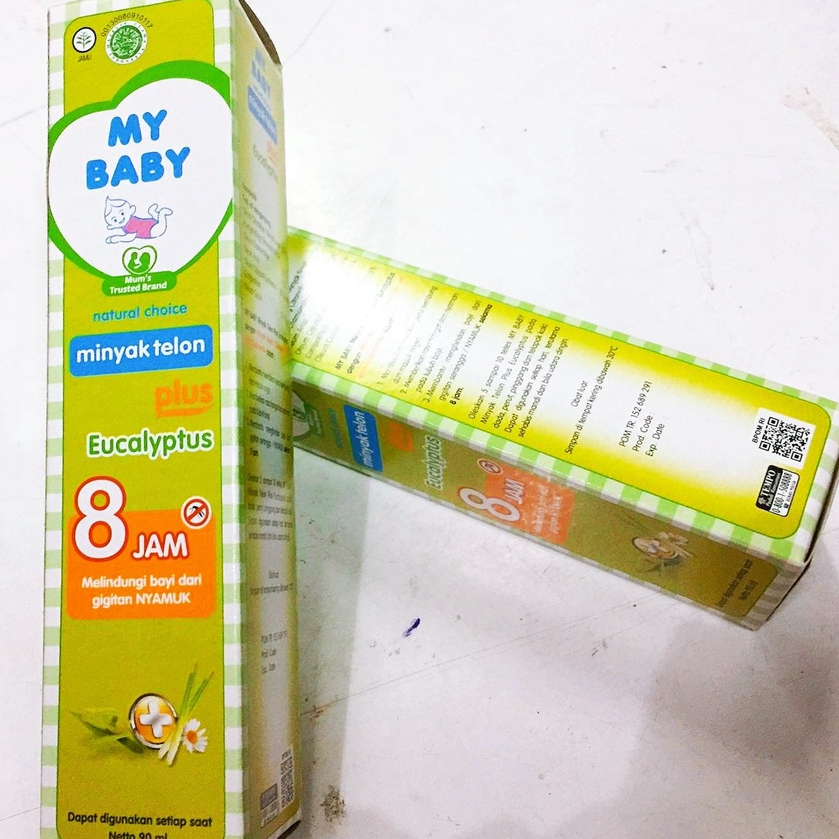 Minyak Telon My Baby Plus Eucalyptus - Per Kemasan