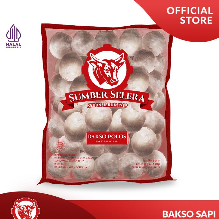 

Sumber Selera Bakso Sapi SB Polos 10pcs