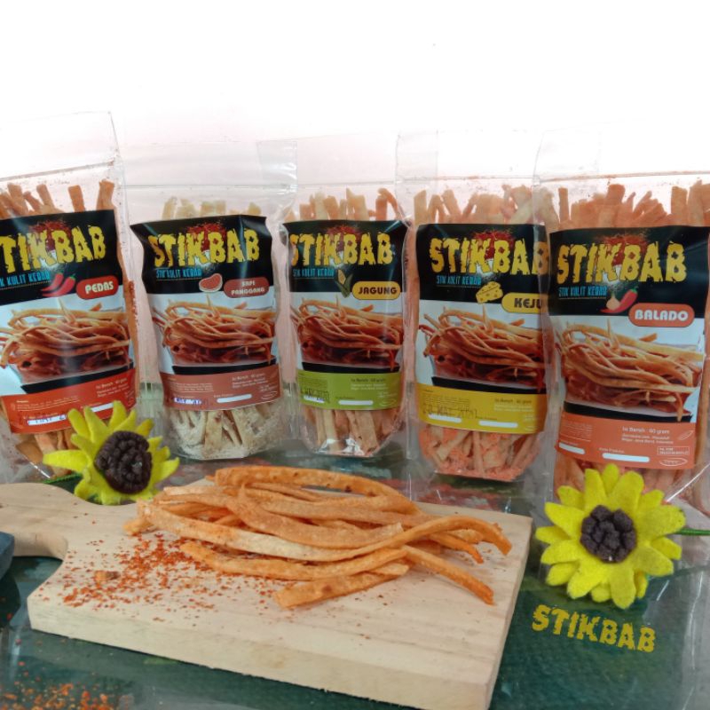 

STIKBAB "Stik Kulit Kebab" 60Gram