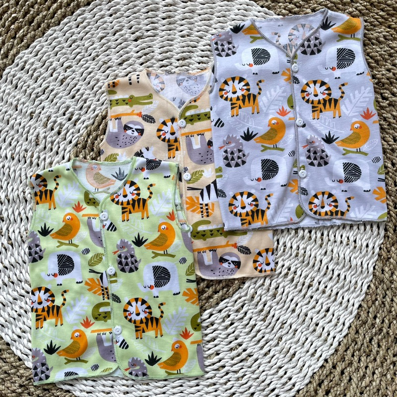 3 PCS Baju Bayi Baju Bayi Baru Lahir Baju Bayi Newborn Hampers Bayi Gift Lahiran Bayi Atasan Baju Bayi DNW BABY