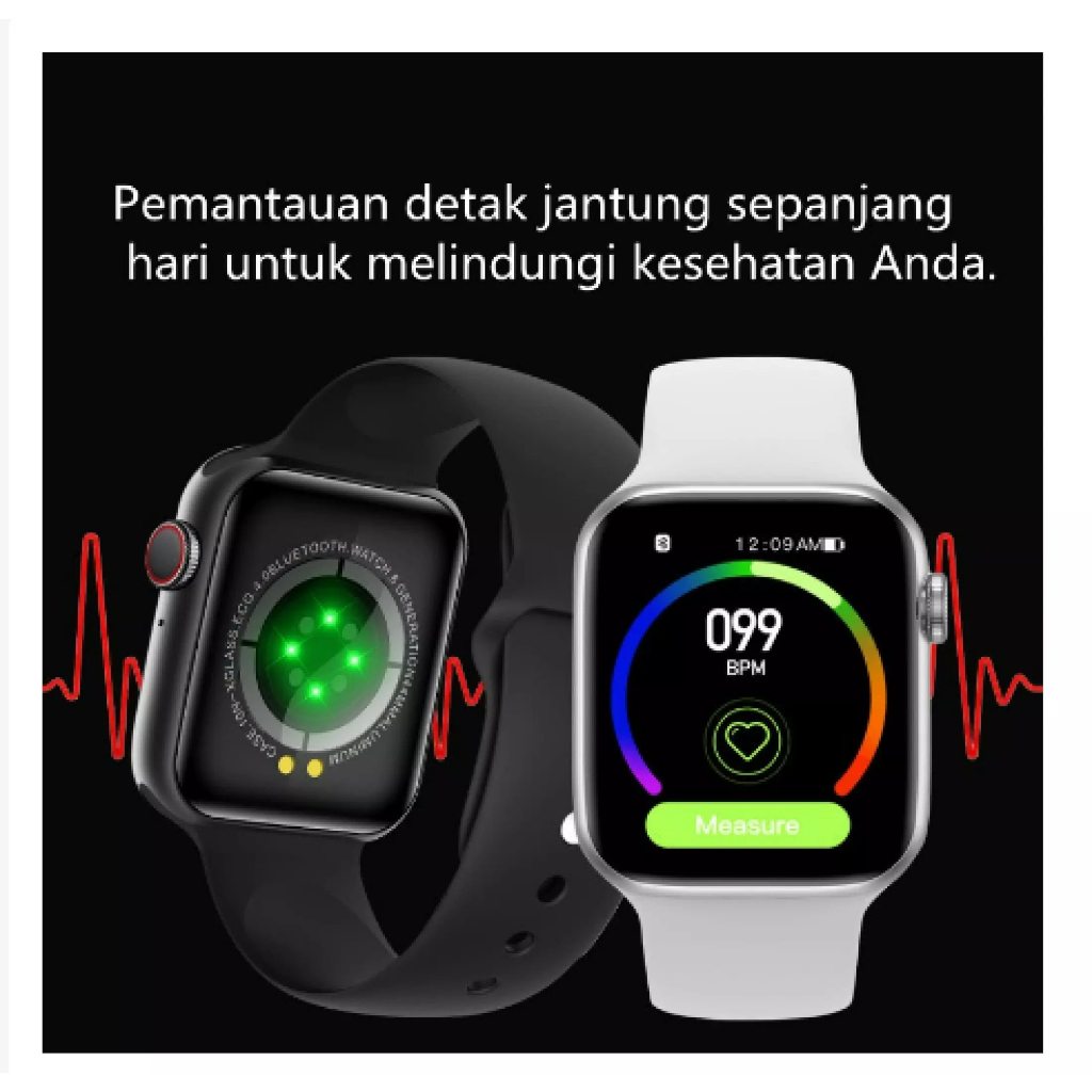 Jam Tangan Smartwatch X7 Pria Wanita Smart Watch Jam Tangan Keren Unik