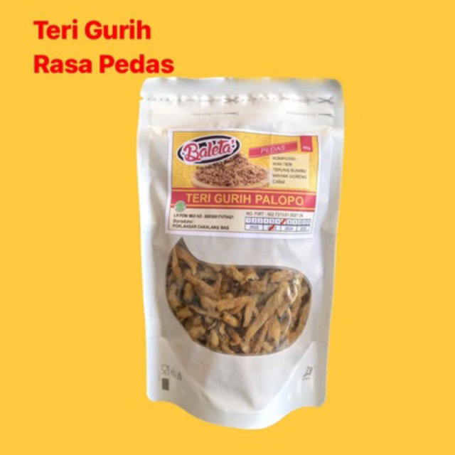 

Teri Gurih Palopo Rasa Pedas