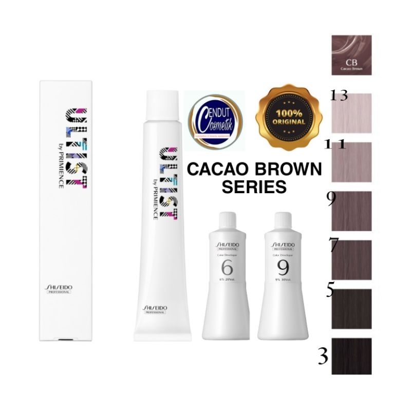 SHISEIDO ULTIS CACAO BROWN SERIES, PEWARNA RAMBUT, HAIR COLOR