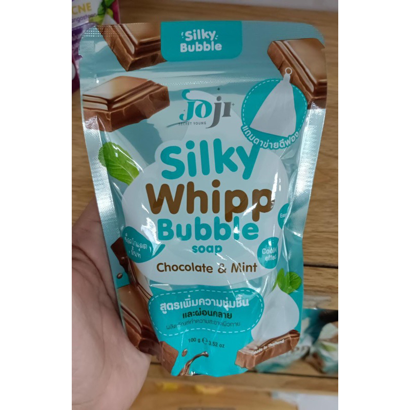 Joji Silky Whipp Bubble Soap Chocolate mint