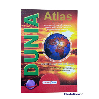 Atlas Dunia Lengkap Edisi 38 Provinsi Ukuran A4 Besar - TBS