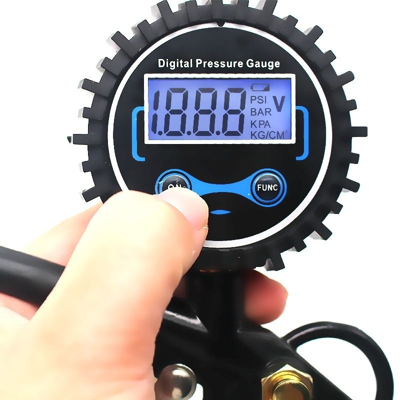 Digital Pressure For Tire Gauge Tire Inflator Oil Gauge Water Gauge