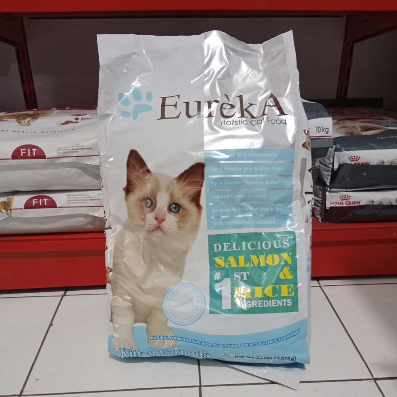 Makanan Anak Kucing Eureka kitten 9,07kg fresh pack