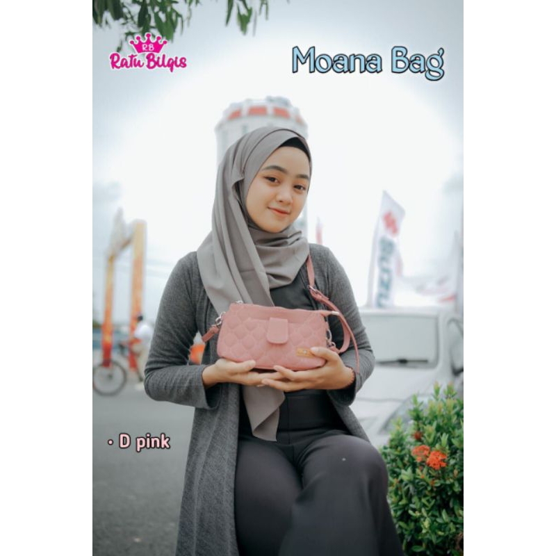 Moana bag chocoly bordir by Ratu Bilqis